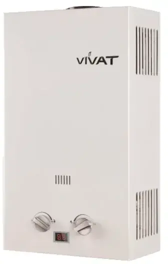 Газовый водонагреватель проточного типа  VIVAT JSQ 16-08 NG(природный газ)