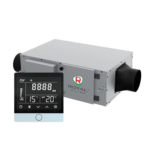 Вентиляционная установка Royal Clima RCV-900+EH-9000 Vento