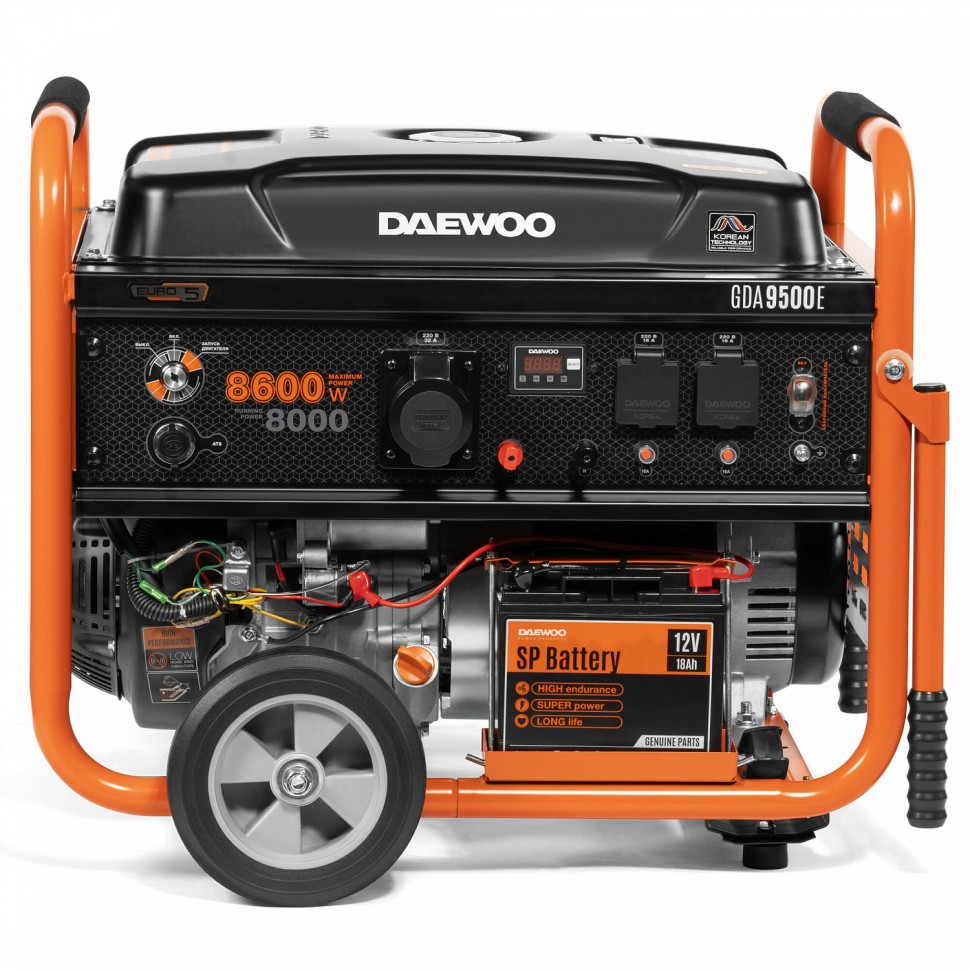 Электрогенератор бензинового типа Daewoo Power Products GDA 3500E